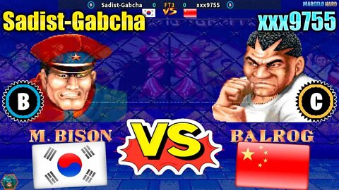 Street Fighter II': Champion Edition (Sadist-Gabcha Vs. xxx9755) [South Korea Vs. China]