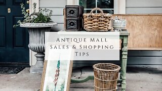 Antique Mall Sales & Shopping Tips