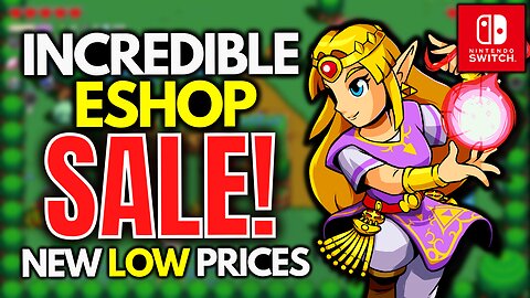 HUGE Nintendo Eshop Sale LIVE NOW! 50 BEST Eshop Deals!