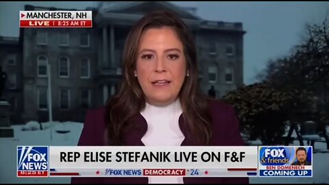 Speaker Johnson Will Release All J6 Tapes: Rep Elise Stefanik