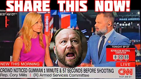 The sniper was inside the police command HQ. Alex Jones says "This clip needs maximum push now!"