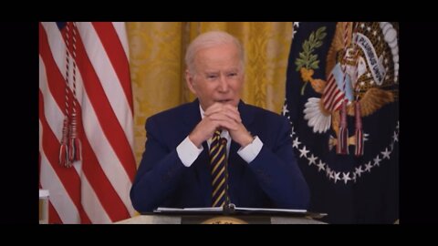 Biden Press Conference Cut Short By His Handlers