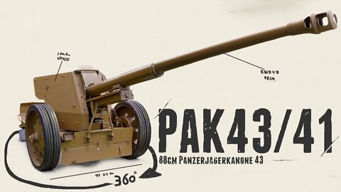 8.8 cm Pak 43/41 - Walkaround - Omaha Memorial Museum.