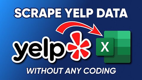 Scrape Yelp Data for Lead Generation Without any Coding