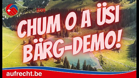 Berg-Demo 2. Juni 2024 - NEIN zum Stromgesetz!