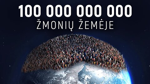 Kas būtų, jei Žemėje gyventų 100 000 000 000 žmonių?