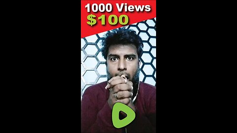 1000 Views $100 #100$ #rumble #earnmoneyonline #makemoneyonline2023 #income