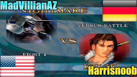 Soulcalibur (MadVillianAZ Vs. Harrisnoob) [U.S.A. Vs. Germany]