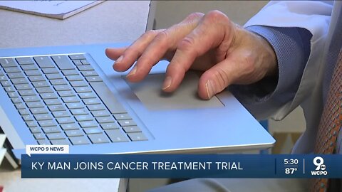 Kentucky man joins new cancer treatment trial