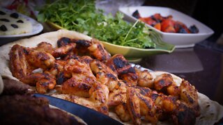 Toss and Bake Baklava Chicken Wings