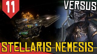 Calma antes da TEMPESTADE - Stellaris Versus Império #11 [Gameplay Arkantos PT-BR]