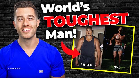 Doctor Reacts To David Goggins' EXTREME Weight Loss Story!