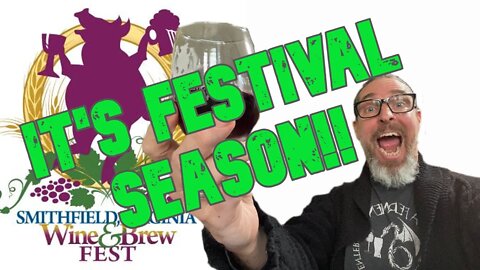 Beer and Wine festival season is here! Watch fun clips of the Smithfield Virginia Wine and Brew Fest
