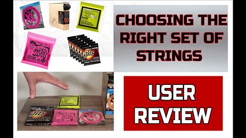 Choosing The Right Set Of Guitar Strings