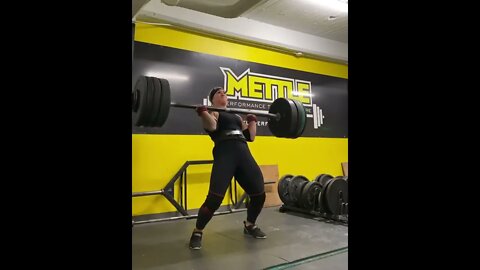 Strongwoman Melissa Peacock Axle Press 129kg #Shorts