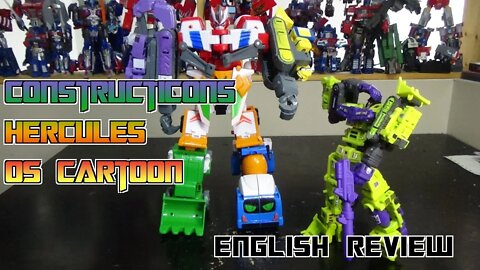 Video Review for Constructicons Hercules OS Cartoon