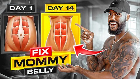 FIX MOMMY BELLY - 2 WEEKS (DO THIS EVERYDAY!) | Exercise to Lose Belly Fat (Easily)