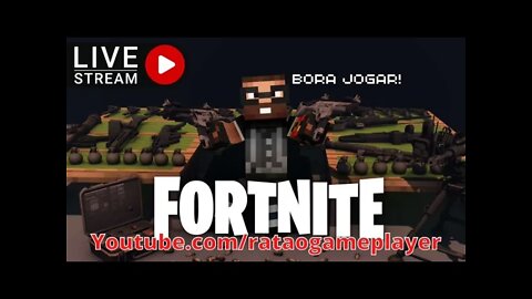 JOGANDO FORNITE SEM CONSTRUÇÃO | LIVE COMPLETA