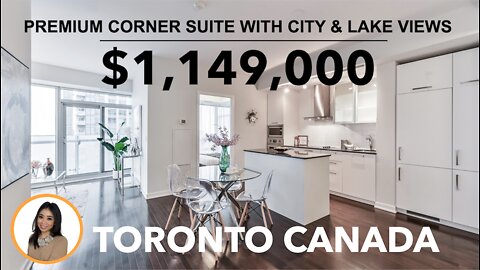 Premium Corner Suite For Sale with Lake Views at 14 York St 🏡 Top Toronto real estate agents