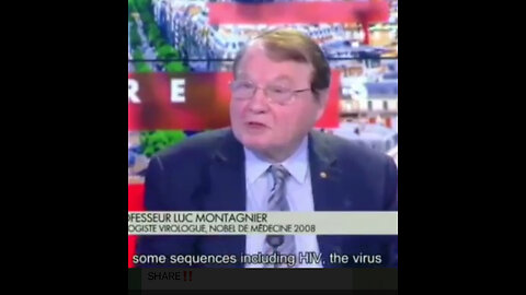 Nobel Prize winner Luc Montagnier, confirmed HIV was added to the Covid ‘vaccines’