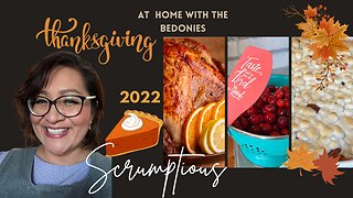 Thanksgiving 2022, at home with the Bedonies!