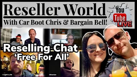 Reseller World | Free For All LIVE Chat | eBay UK Reseller 2021