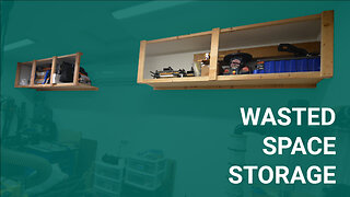 Wasted Space Storage | Shop Organization