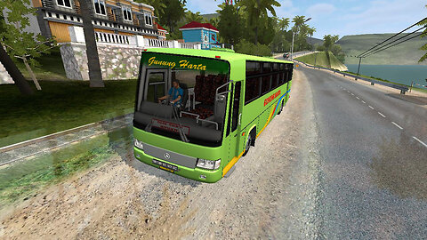 Bus Jadul Mercedes Benz Test Drive Bus MOD Gameplay - Bus Simulator Indonesia