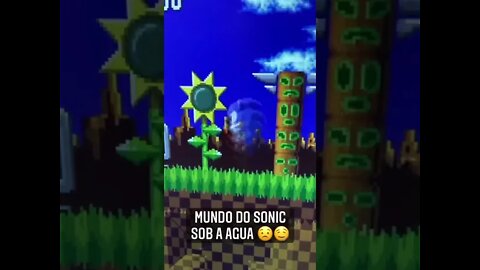 Jogo do Sonic TUDO MOLHADO