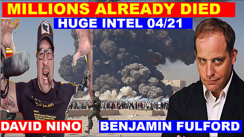 BENJAMIN FULFORD & DAVID NINO, PATRIOT BOMBSHELL 04/21 💥 THE BIGGEST AIR BATTLE SINCE WW2!