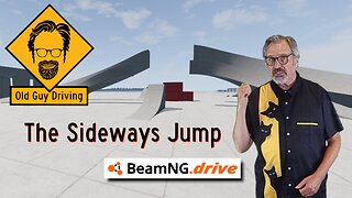 Sideways Jump Thing in the Grid Map 2, Beamng