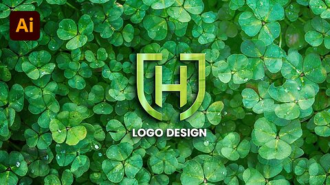 CHJ Logo Design | Modern Logo Design In Adobe Illustrator Tutorial For Beginner's