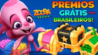 NOVIDADE! PRÊMIOS GRÁTIS SOMENTE PARA NÓS! ZOOBA: Jogo de Batalha Animal