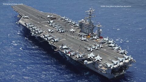 Estados unidos manda el portaaviones nuclear USS Dwight D. Eisenhower a Israel