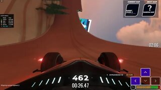 Perfect landing across the map - Trackmania