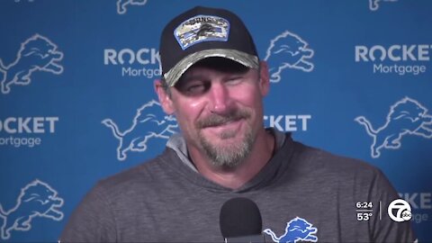 Dan Campbell reminisces about trick-or-treating growing up in Texas