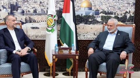 Hamas leader holds talks with top Iranian official