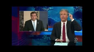 Jon Stewart on Ted Cruz marathon speech - Wacky Racer - 2013