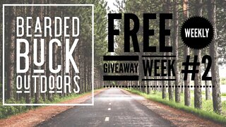 Bearded Buck Outdoors - Free Weekly Giveaway (Part 2)