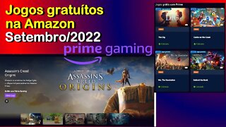 Jogos grátis na Prime Gaming da Amazon: Assassin's Creed Origins e +