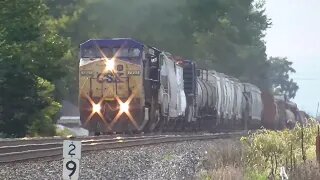 Train Video's from Bascom Ohio September 23, 2022