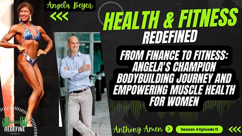 From Finance to Fitness: Angela's Champion Bodybuilding Journey & Empowering Muscle Health for Women