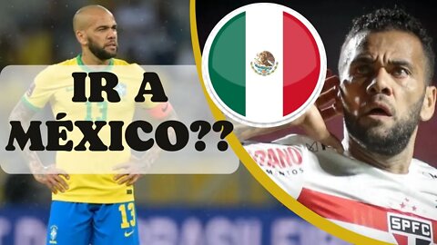 DANIEL ALVES - Vai para o Pumas, do México | para tentar voltar a Seleção Brasileira do Tite