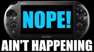 No, Sony Is Not Working On A PlayStation Vita Successor...