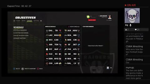 NFL (2021) Season & Week 1 Prediction