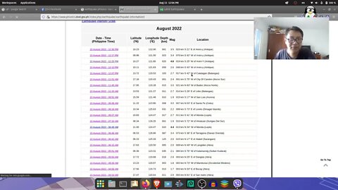 Mag 5 - Latest earthquake in Iloilo Philippines (Aug 13, 2022) Lunch time