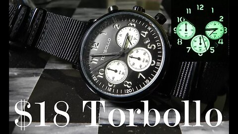 A Weeknder Chrono Homage for $18: Torbollo Chronograph