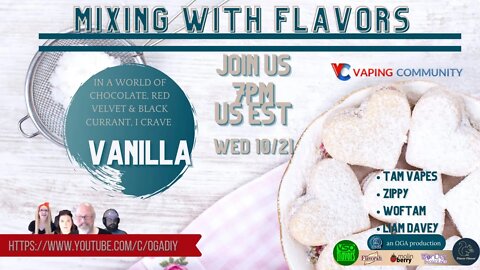 Mixing with Flavors: Bean thinking about Vanilla? #diyejuice #vapingcommunity