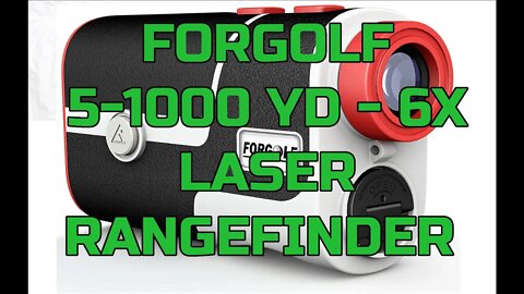 Range Test and Walkthrough on the FORGOLF Rangefinder