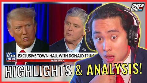 Trump DOMINATES Fox News Townhall w/ Sean Hannity (ANALYSIS)
